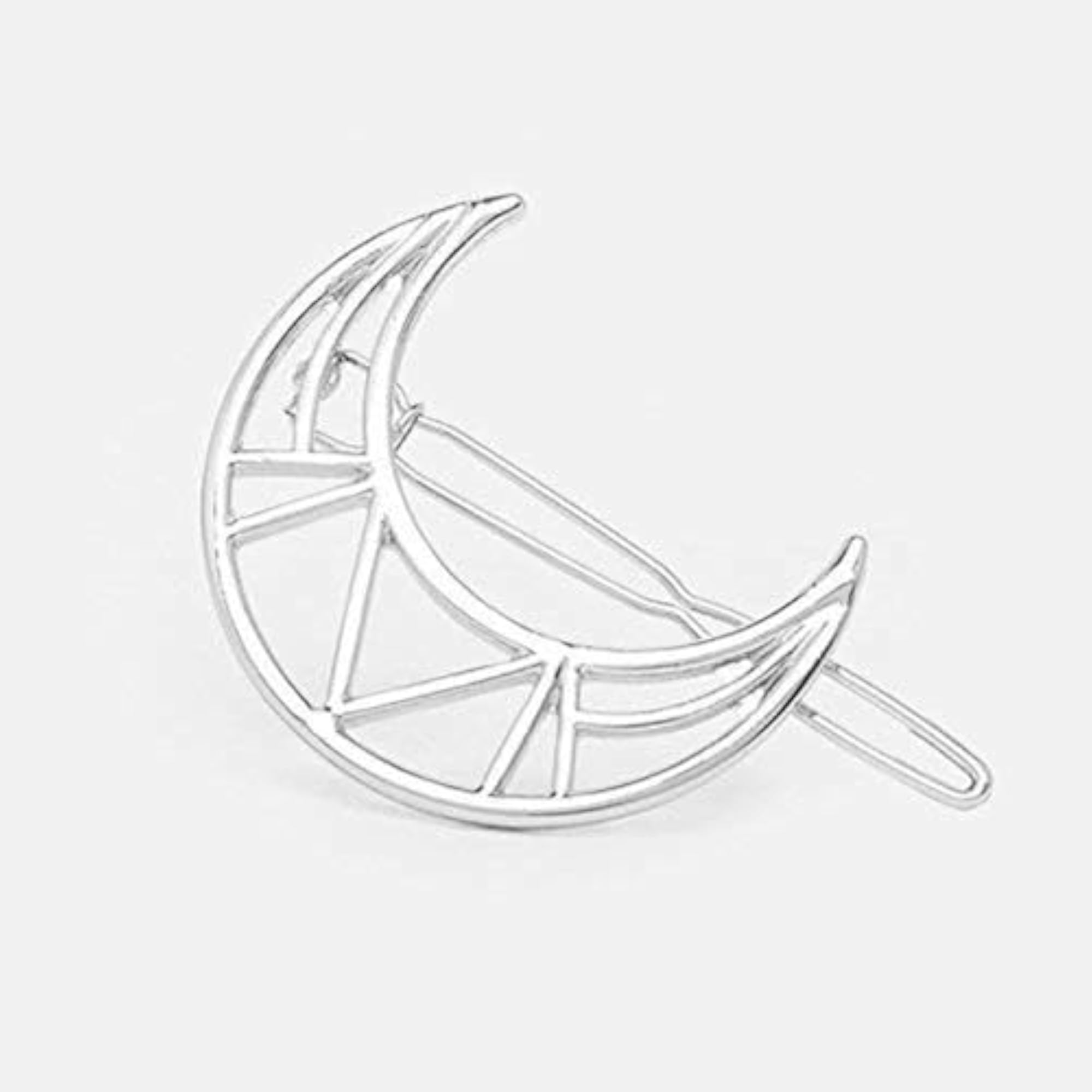 Stylish Metal Geometric Design Hair Clips Pack of 12